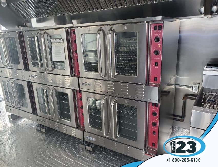 40ft Military Bulk Kitchen: equipment reference