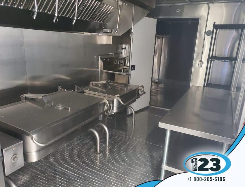 40ft Military Bulk Kitchen: equipment reference